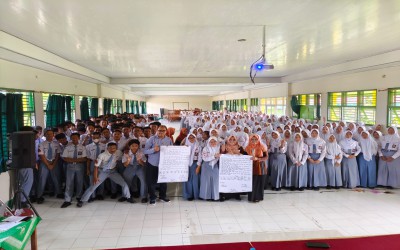 Sosialisasi Gerakan Ramah Sama Teman melalui Hastha Laku untuk Mewujudkan Sekolah Aman, Nyaman, dan Menggembirakan